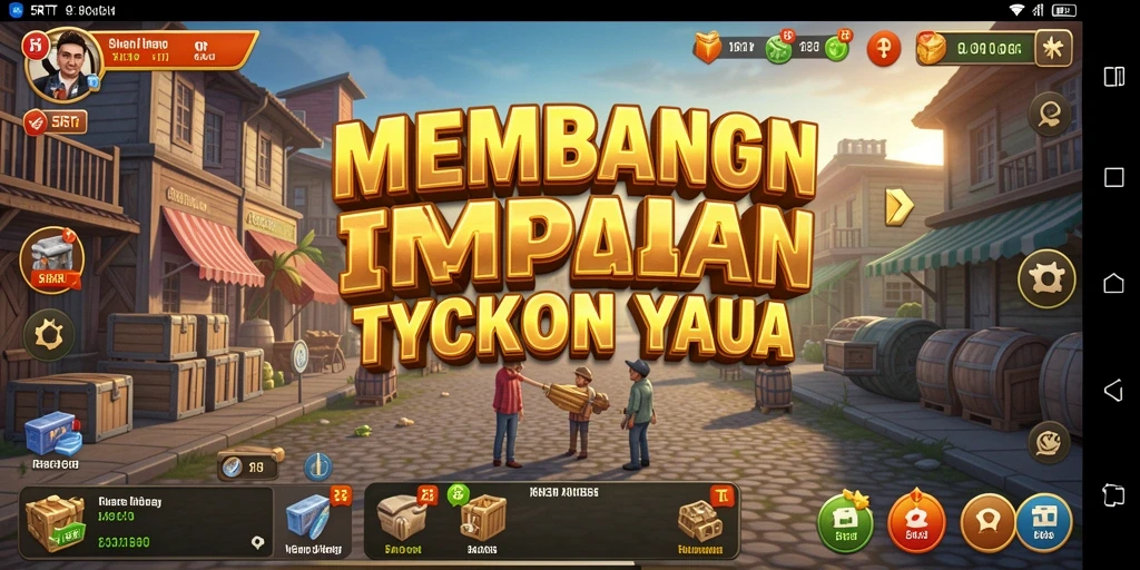 Screenshot utama 5RT menampilkan gameplay Tycoon yang menarik.