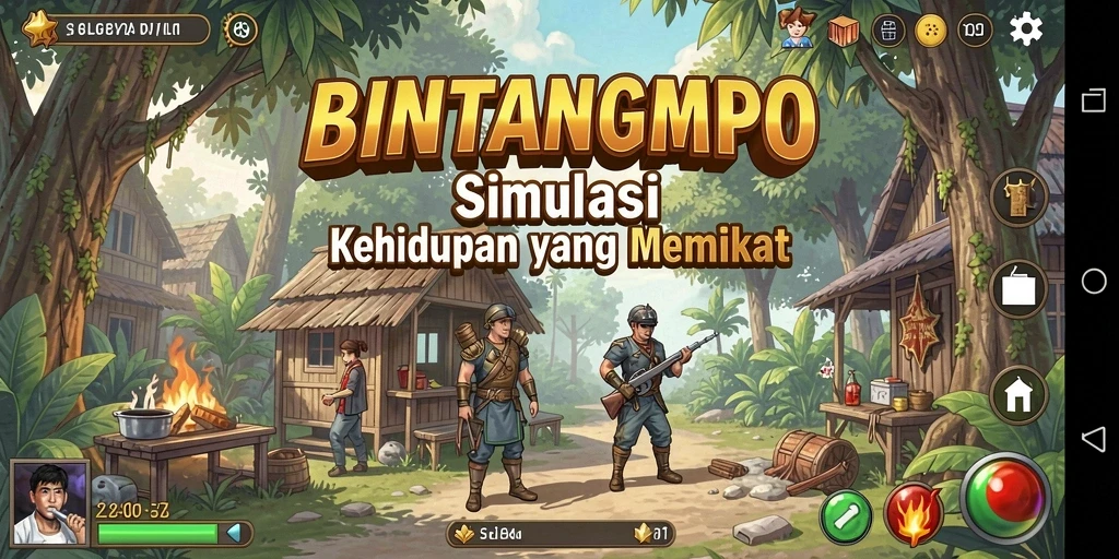 Tangkapan layar gameplay menarik dari BINTANGMPO.
