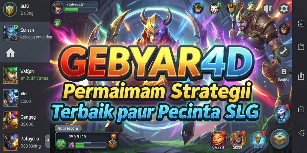 Tangkapan layar GEBYAR4D menampilkan aksi MMORPG yang menarik.