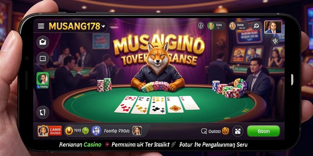 Gameplay Live Casino MUSANG178 yang mendebarkan dan interaktif.