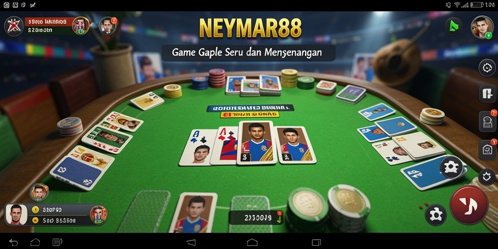 Tangkap momen seru permainan Gaple di NEYMAR88.