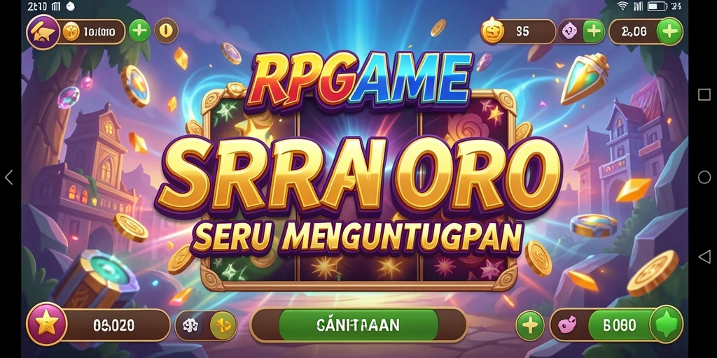 Screenshot RPGAME menampilkan gameplay Slot yang menarik dan seru.