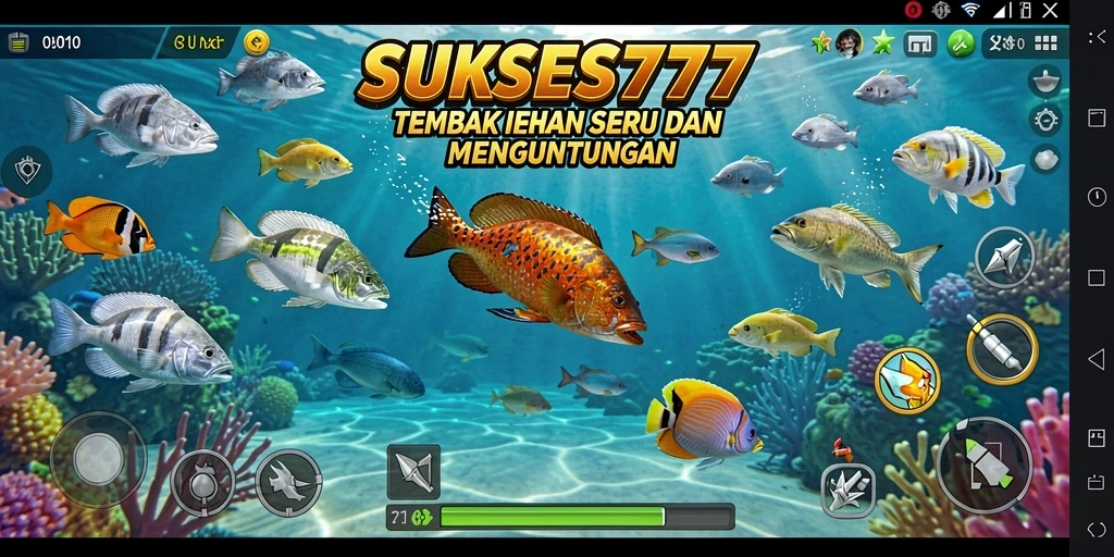 Gameplay penuh warna dan menarik dalam SUKSES777.