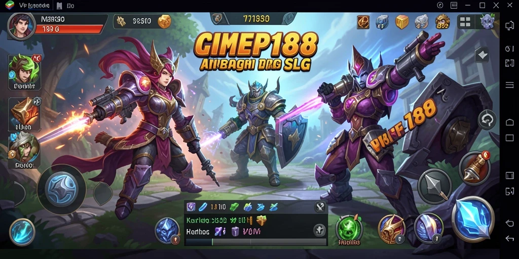 Tampilan gameplay SLG yang menarik dan mendebarkan.