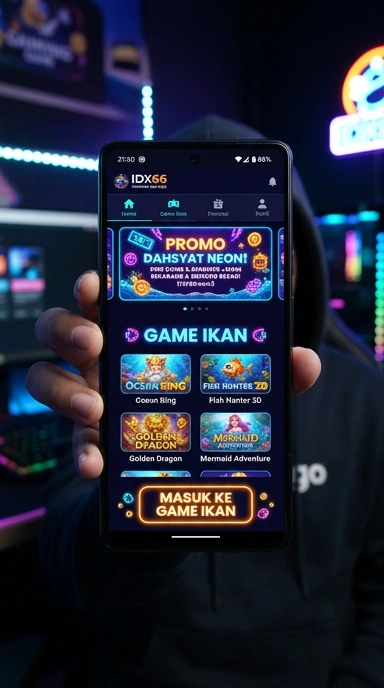 Screenshot antarmuka pengguna idx66 yang bersih dan sederhana.